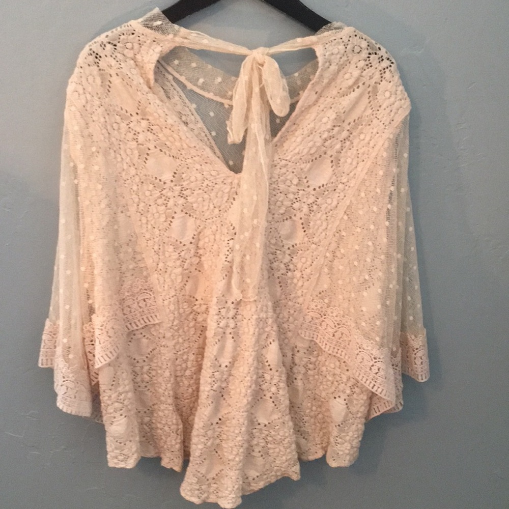 Free People Lace Top - Picture 4 of 7